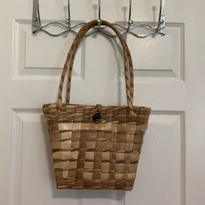 Straw Bag. Handwoven in Jamaica.